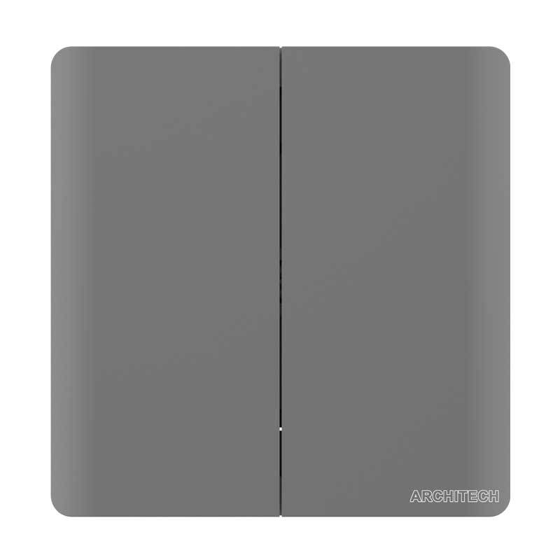 ARCHITECH ELEGANTE V20 Sakelar 2 Arah SNI | Two Way Switch | Tahan 12 Tahun | Black White Grey Brown Gold